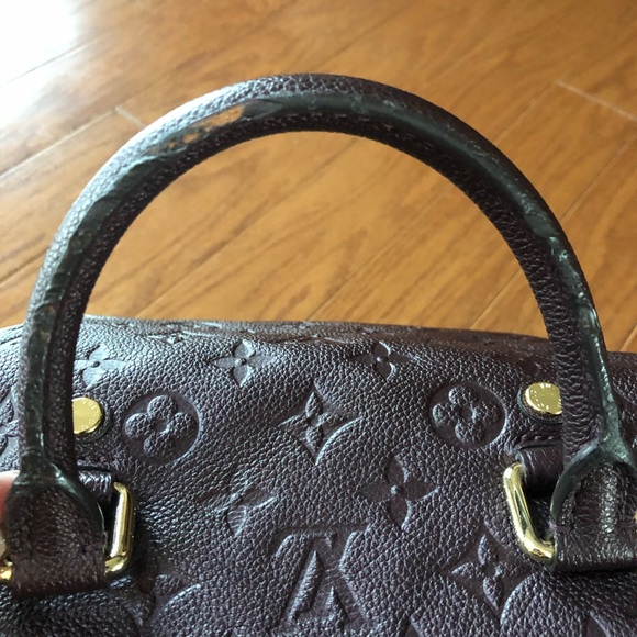 Louis Vuitton Speedy Bandouliere Empreinte Grenat - Picture 7 of 8